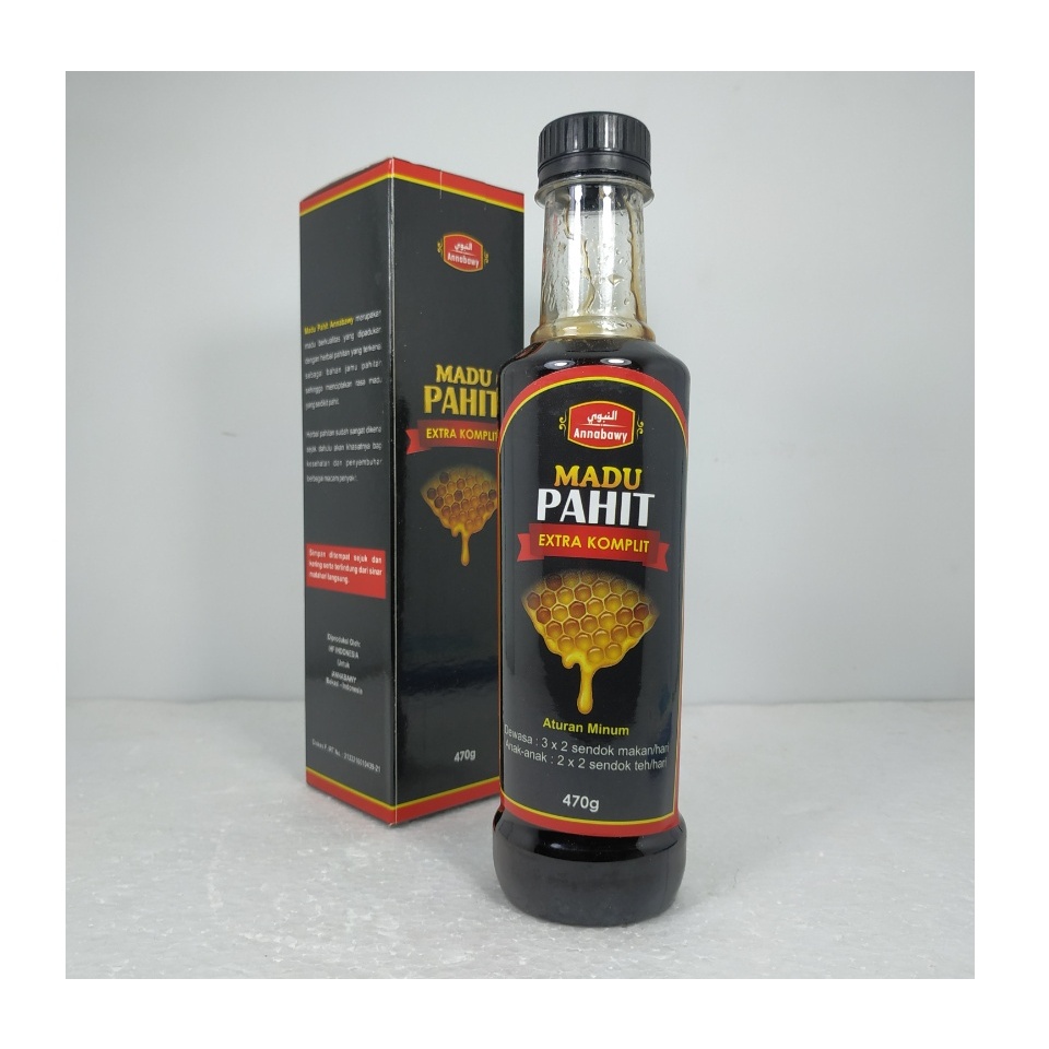 

Madu Hitam pahit Annabawy untuk stamina dan diabetes isi 470 gr