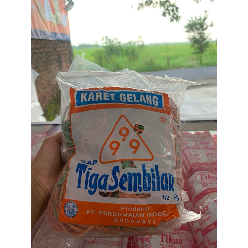karet gelang 1/2kg