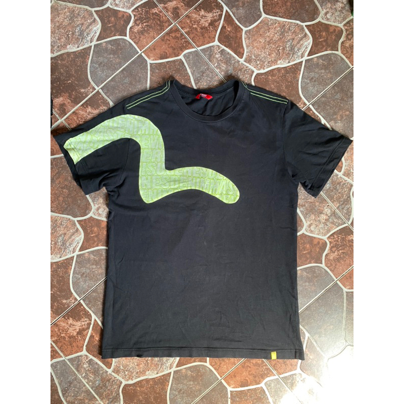 Kaos Evisu big logo vintage