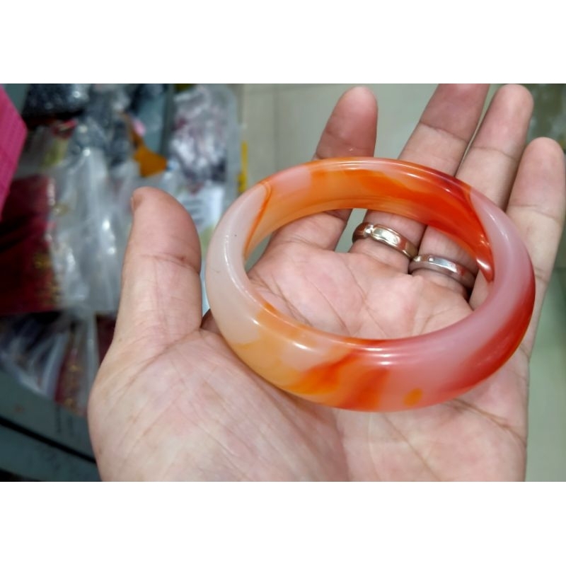 Asli Gelang Giok Donat