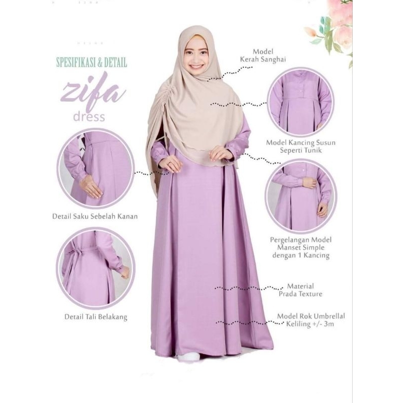 Gamis / Dress Zifa