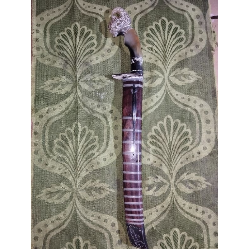 Golsem ukiran wayang arjuna (baja per mobil)