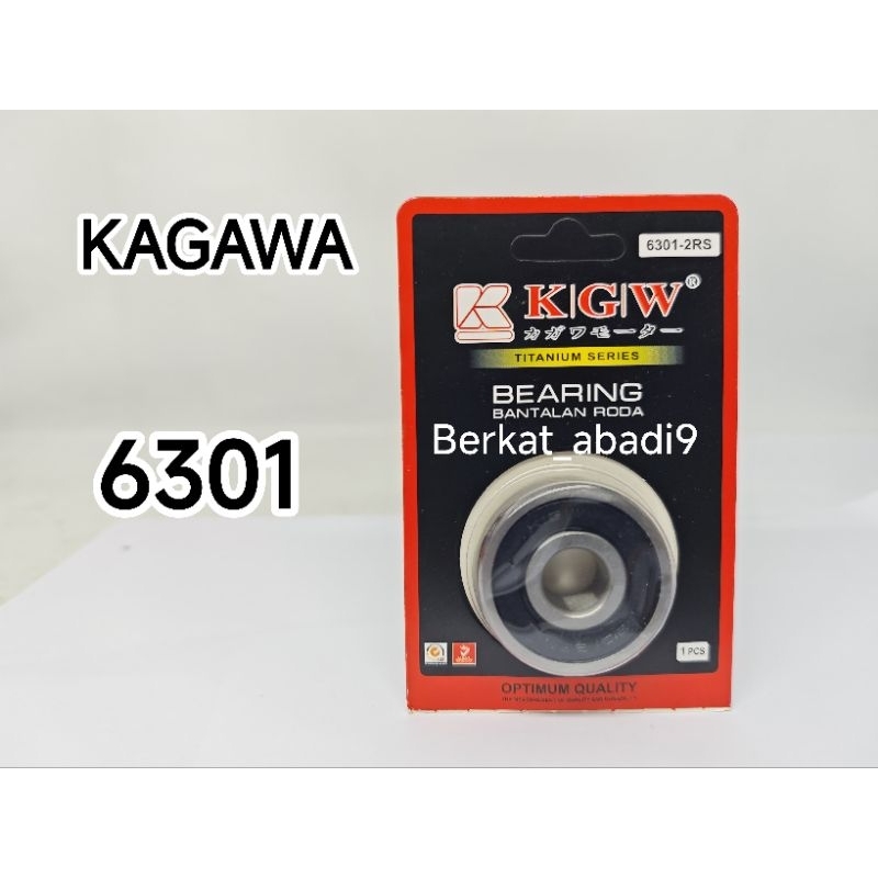 6301-2RS KAGAWA Klahar Lahar Bearing 6301