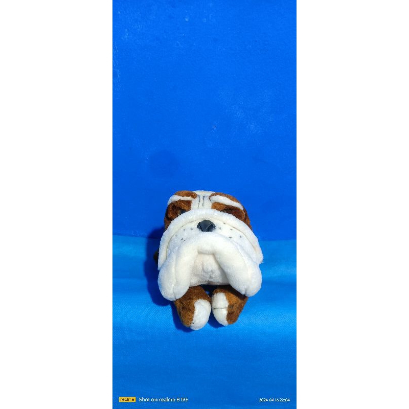 Boneka Guguk Bulldog (PL) Like New