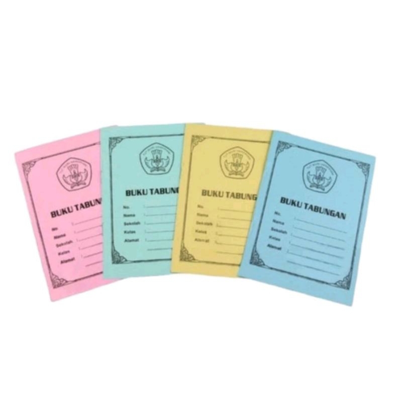 

Buku tabungan kecil 1 pack isi (10 biji)