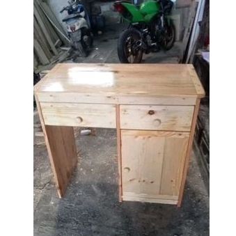 Meja kantor meja kasir kayu jati belanda