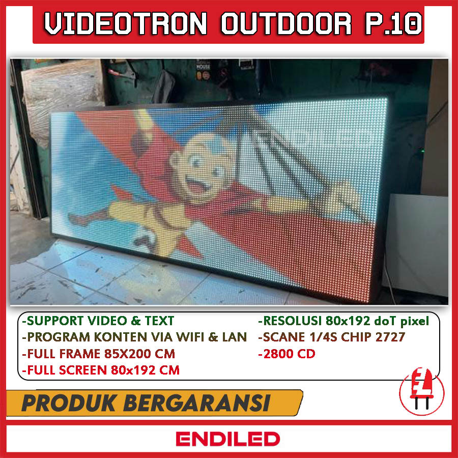 LED VIDEOTRON OUTDOOR P.10