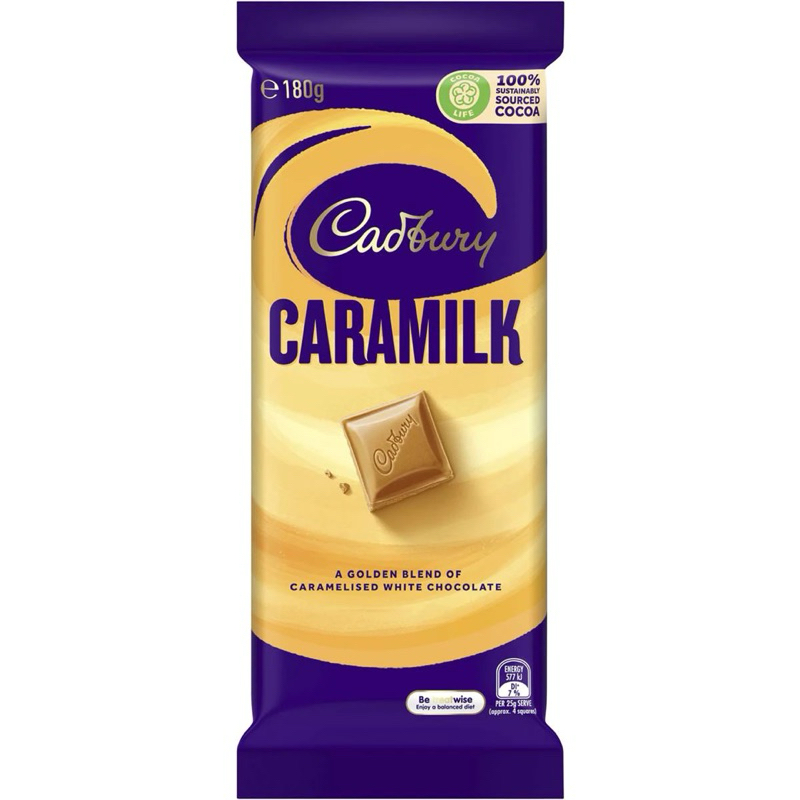 

Cadbury Caramilk Chocolate Block 180g - Australia