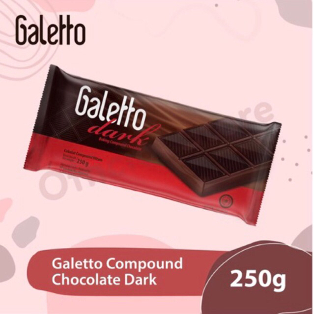 

Coklat batang/ Dark coklat gelatto/ coklat compound