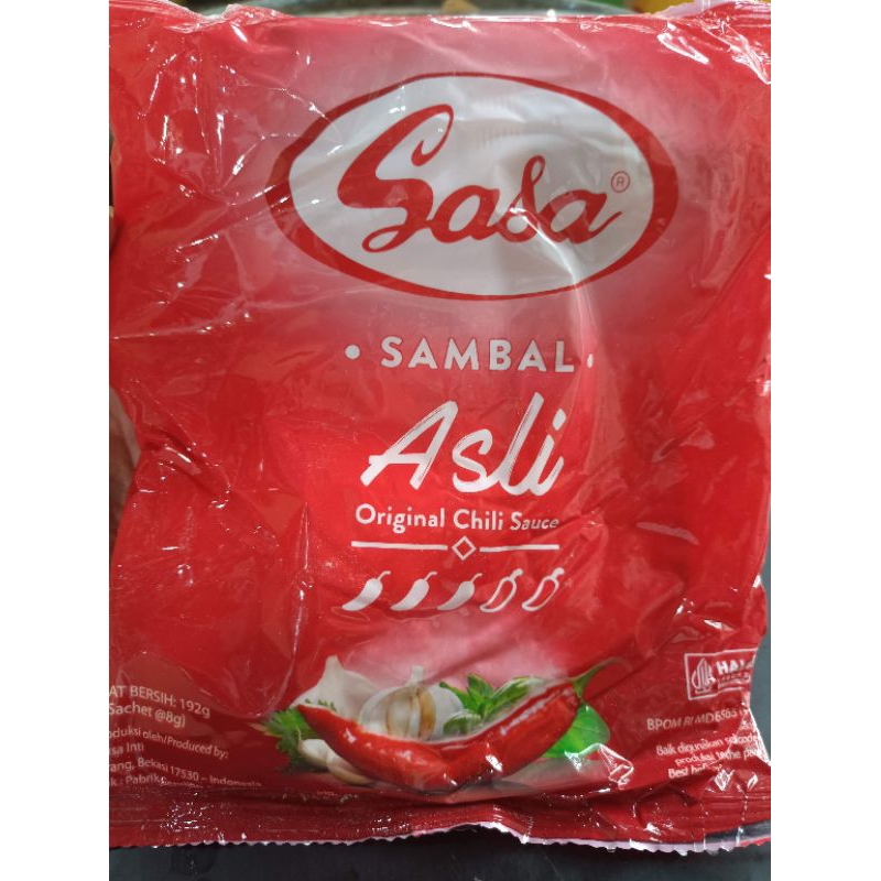 

saos sachet sasa isi 24pcs