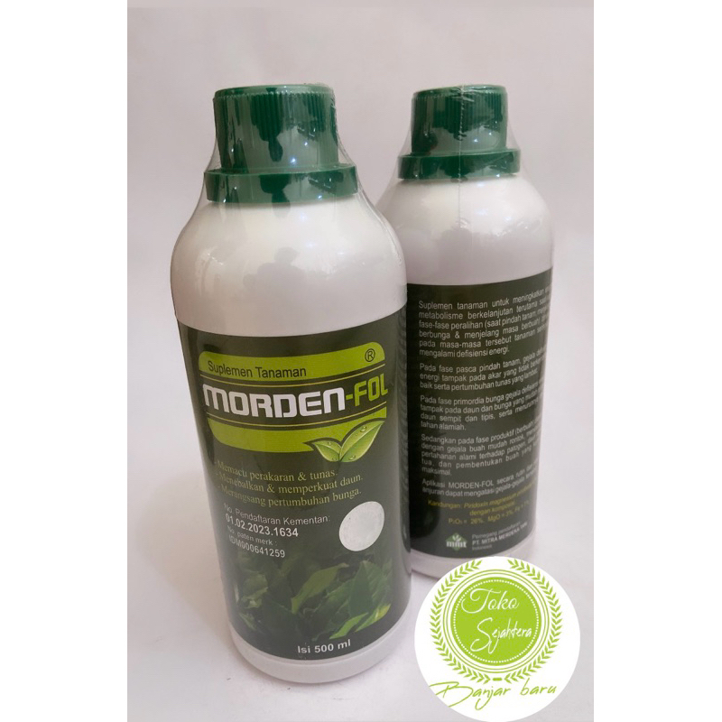 MORDEN-fol MORDEN FOL 500ML SUPLEMEN PEMACU DAUN DAN PERTUMBUHAN BUNGA