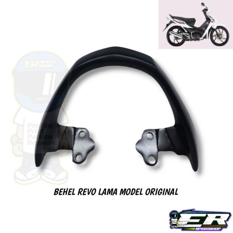 Behel Revo lama 110 begel planger pegangan tangan jok belakang Revo lama original repro