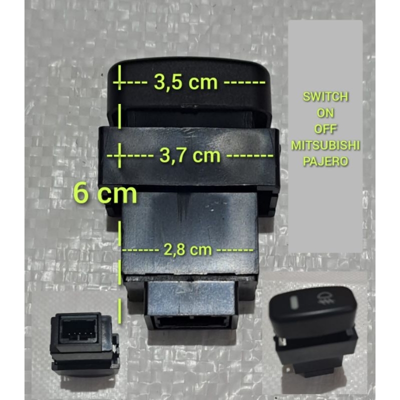Saklar On Off Lampu Kabut Mobil Pajero