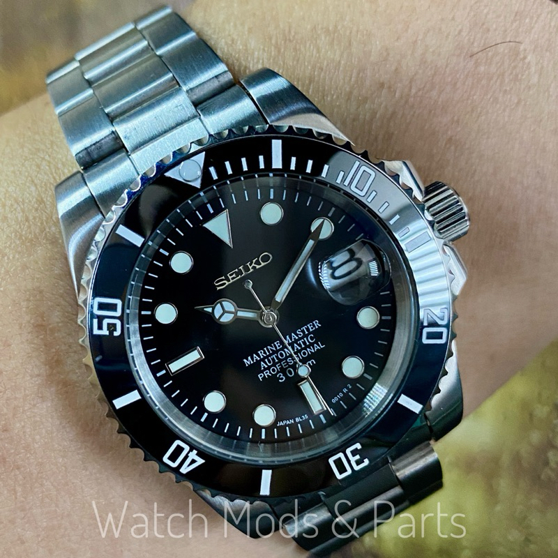 WMNP Seiko Mod WMNP Seiko Mod Custom Build Marine Master NH35