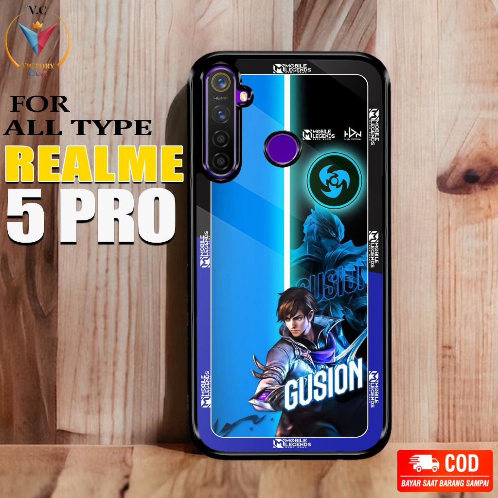 Case REALME 5 PRO Terbaru - Auto Case [ MLBB ] Kesing REALME 5 PRO  - Case Hp - Casing Hp - Hardcase