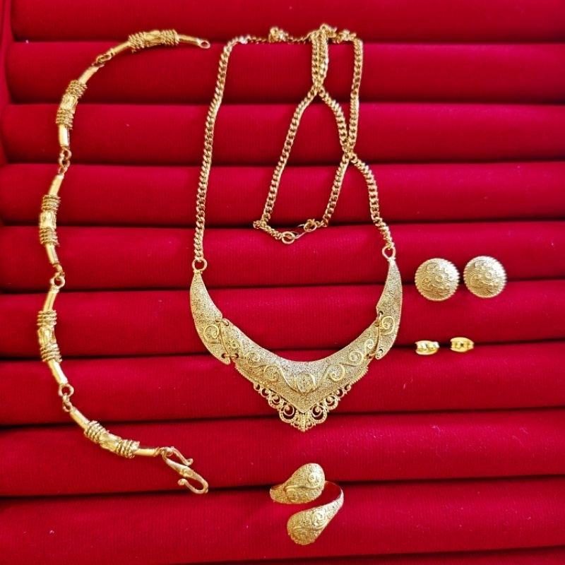 Set kalung dubai replika emas New Best seller