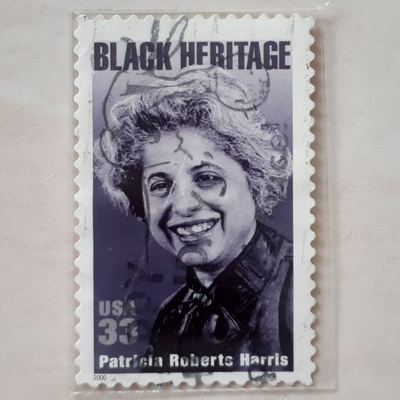 

Perangko USA Black Heritage Series (Patricia Roberts Harris (1924-1985)) Tahun 2000