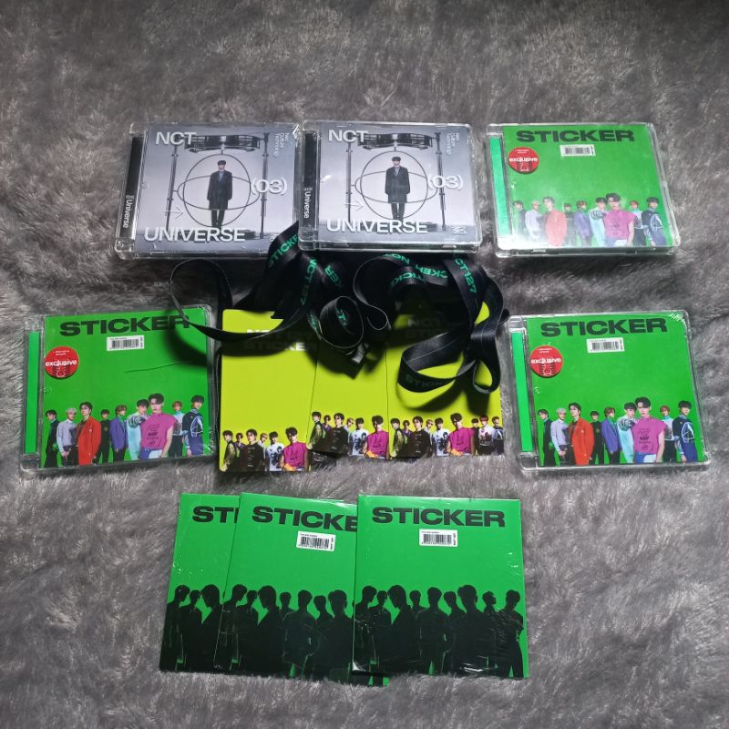 SEALED NCT 127 2021 UNIVERSE STICKER JEWEL CASE ALBUM GROUP JUNGWOO TAEIL TAEYONG HAECHAN DOYOUNG JO