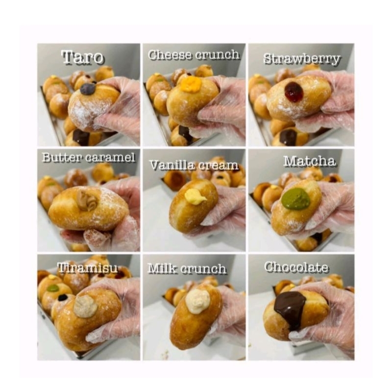 

Donat bomboloni isi 12