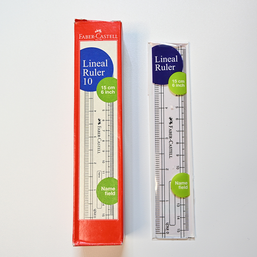 

PENGGARIS / GARISAN FABER CASTELL 15CM (170640) MURAH