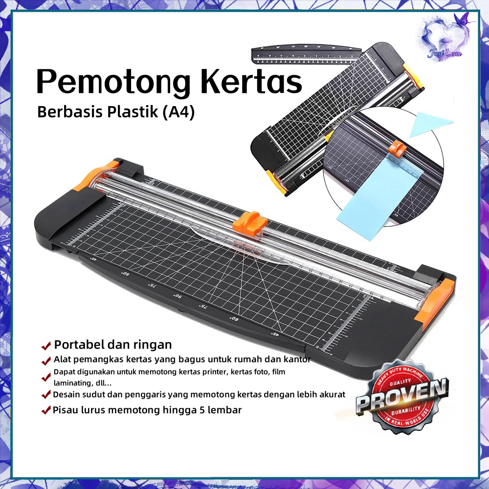 

CKS15 Pemotong Kertas QUAFF Berbasis Plastik A4