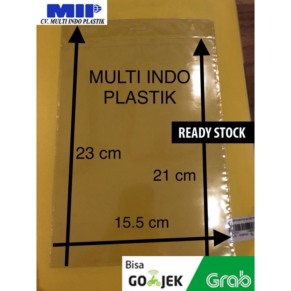

Set Plastik Kantong Panitia + Tali Kur ID Card PLN 15 x 23 Kantong SPP