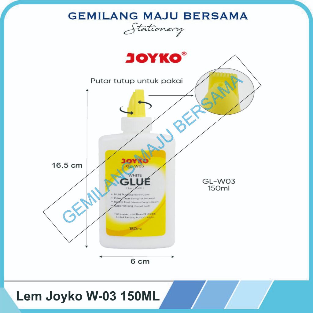

Lem Cair Joyko W 03 (150ml)