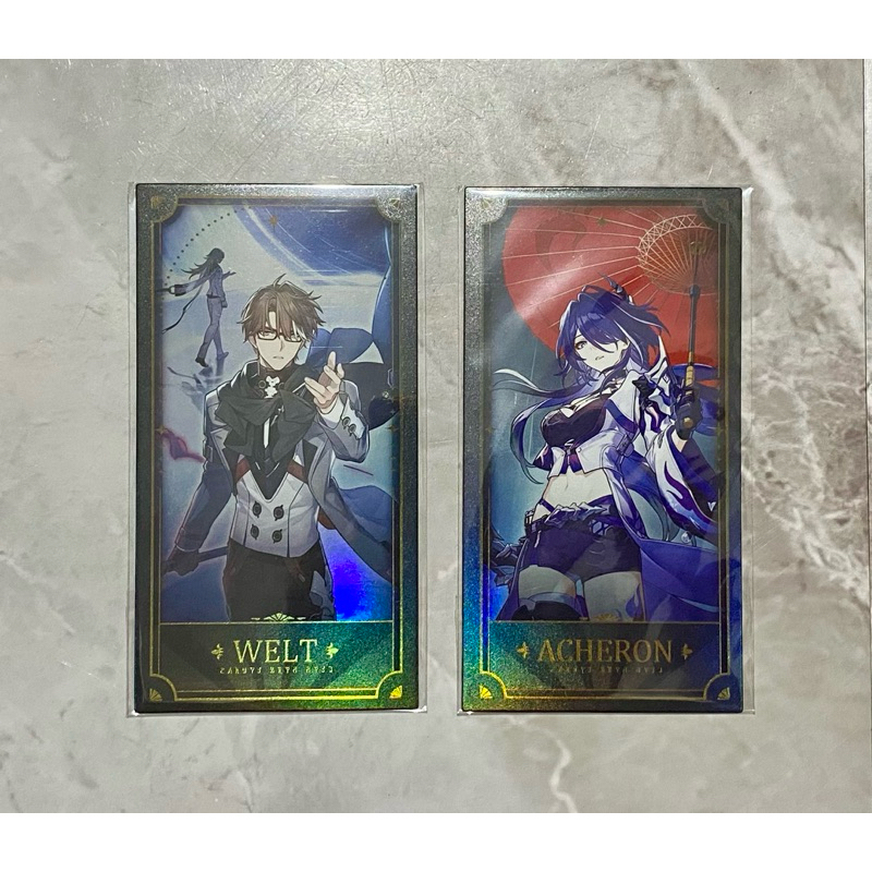 [LIMITED EDITION] 1st Anniversary Celebration Card HSR Honkai: Star Rail Welt Archeron