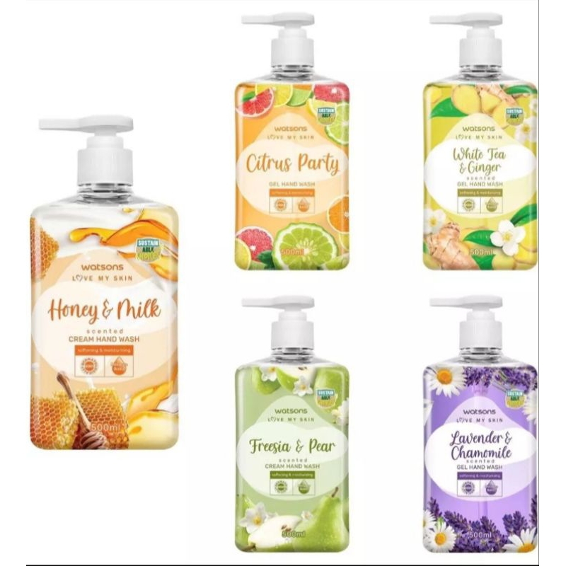 bp132- HAND WASH SABUN CUCI TANGAN WATSON 500 ml