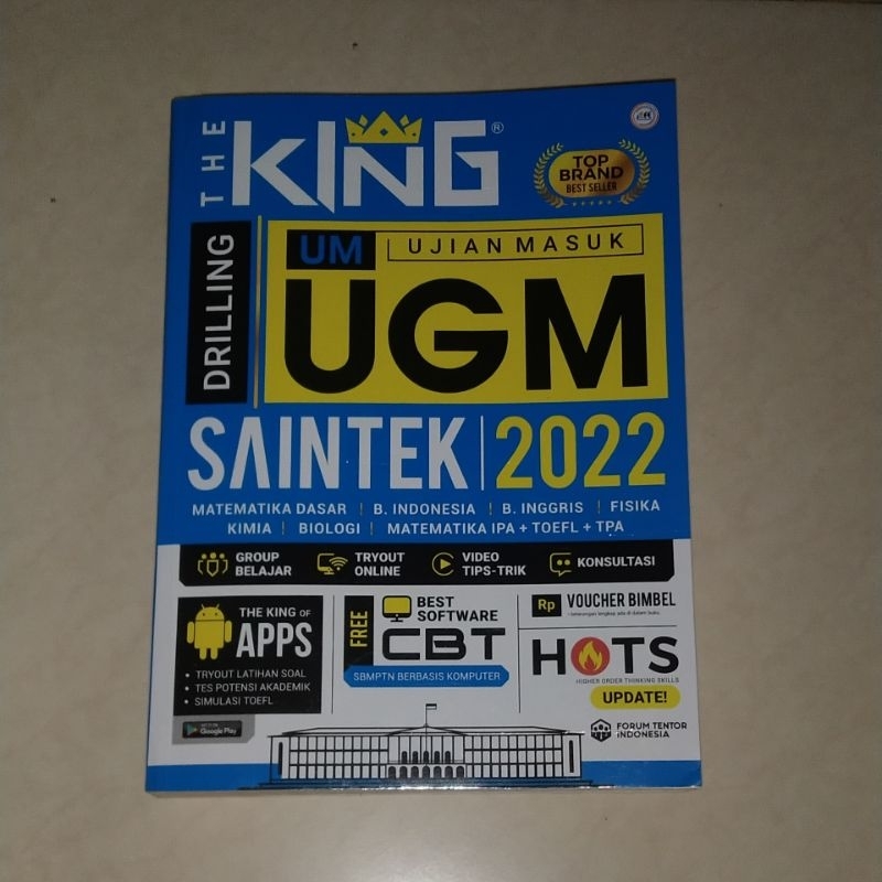 THE KING DRILLING UM UTUL UGM SAINTEK 2022 PRELOVED ORIGINAL