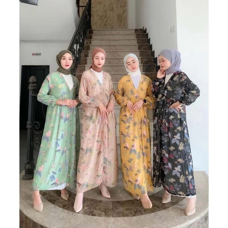 RBL Zea Long Outer Fashion Remaja Dewasa Kekinian