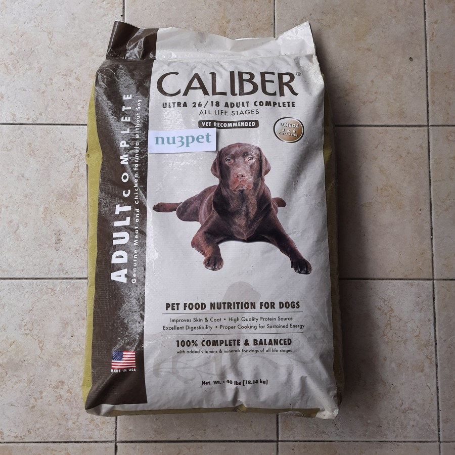 Dog Food Caliber Ultra 18 Kg