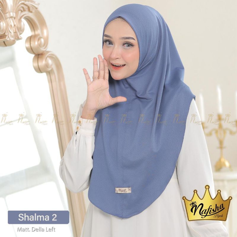 Jilbab Instan Salma 2 Ori Nafisha