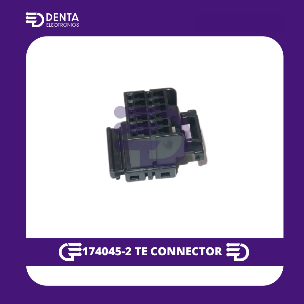 174045-2 TE CONNECTOR 12PIN (hanya socket tidak temasuk PIN)