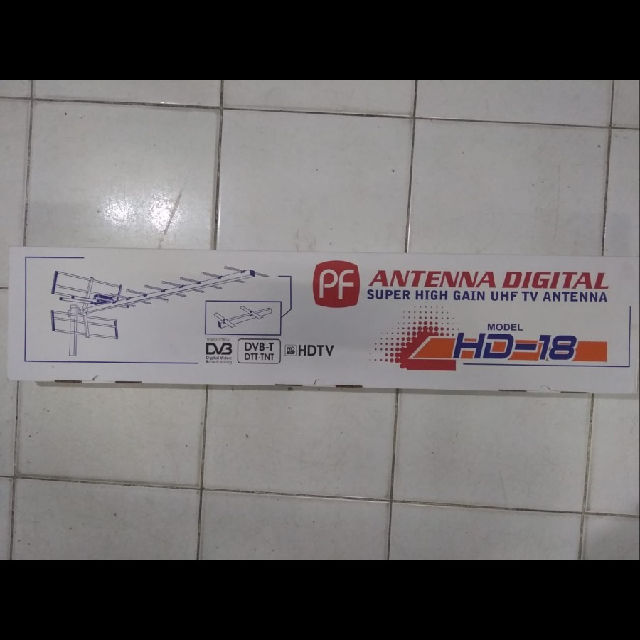 Antena TV Digital HD-U18 + Kabel