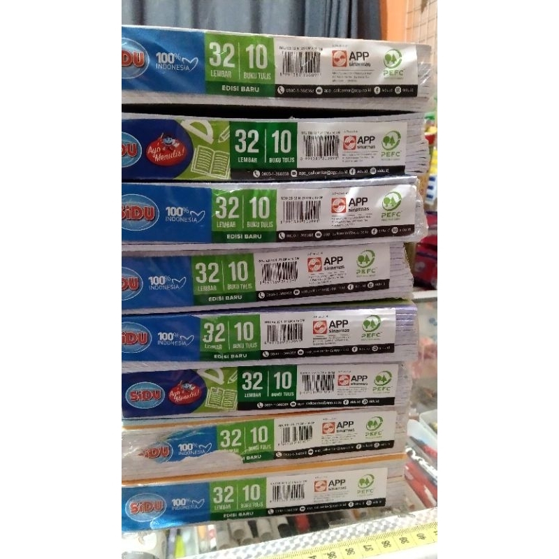 

Buku Tulis Sinar Dunia 32 lembar/pcs