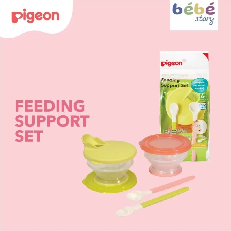 PIGEON - FEEDING SUPPORT SET / SET MAKAN BAYI