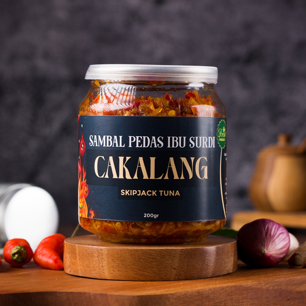 

Sambal Pedas Ibu Surdi Cakalang 200gr