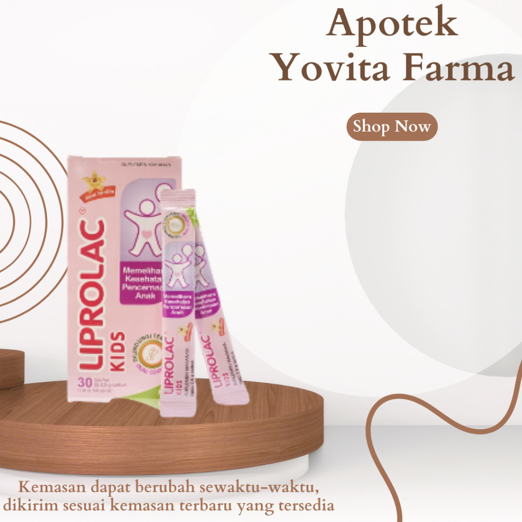 Liprolac Kids Sachet Suplemen Makanan Anak