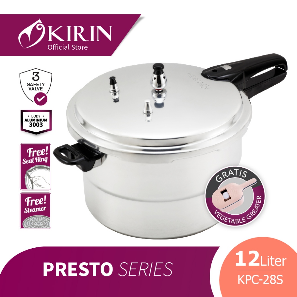 KIRIN PRESSURE COOKER 12 Liter |KPC-28S