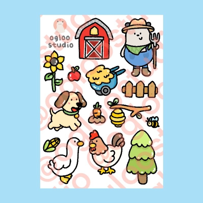 

STICKER AESTHETIC / STIKER ESTETIK / STICKER TUMBLR / STIKER LUCU (FARM)- A42