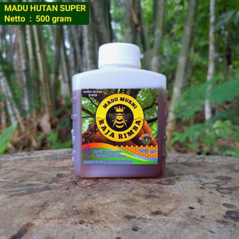 

MADU ASLI BRASAL DARI HUTAN LIAR 100% asli tanpa campuran dari produk RAJA RIMBA netto 500 gram
