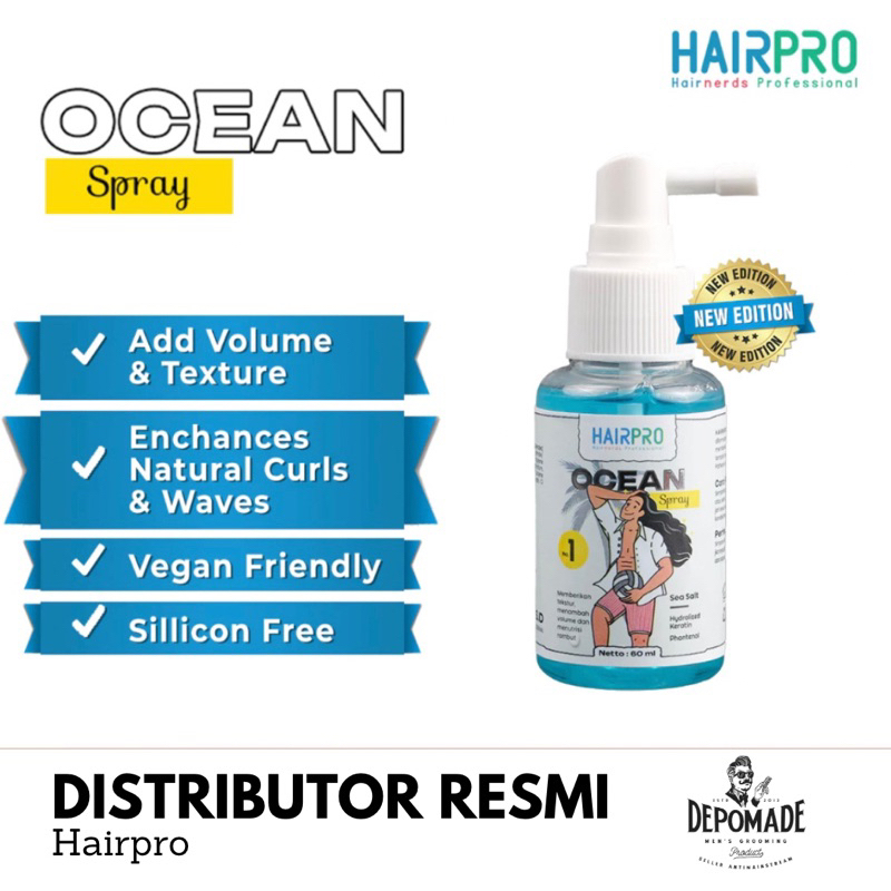 Hairnerds Professional - OCEAN SPRAY | Sea Salt / 60 ml