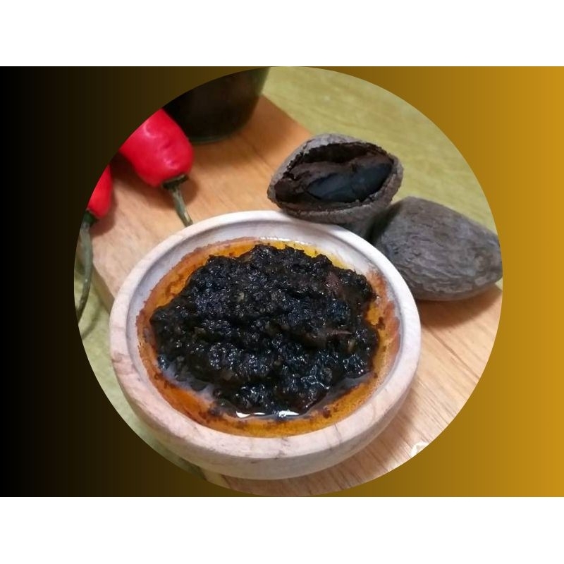 

sambal kluwek ireng asli banyumas