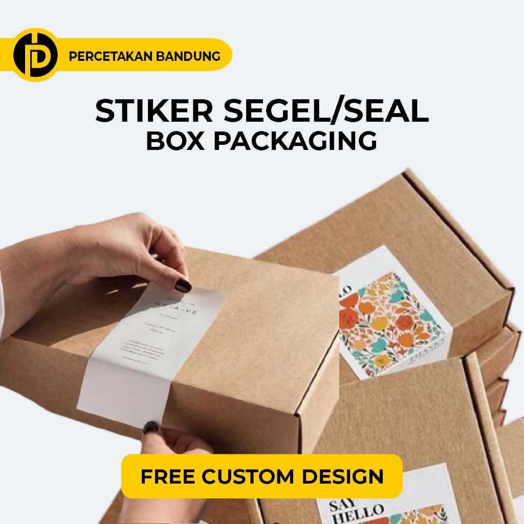 

STIKER SEGEL SEAL BOX PACKAGING