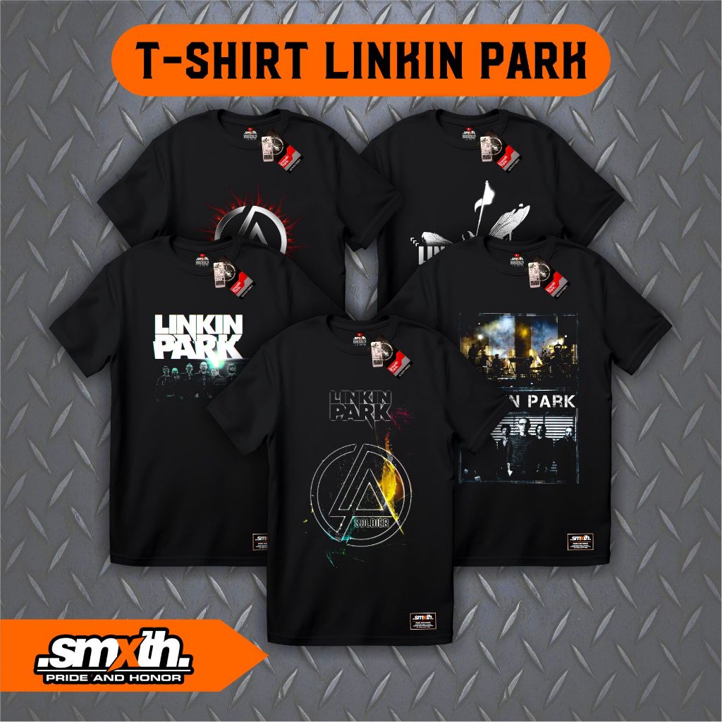 T-Shirt Music - T-Shirt LINKIN PARK - Kaos Musik LINKIN PARK - Baju Kaos LINKIN PARK