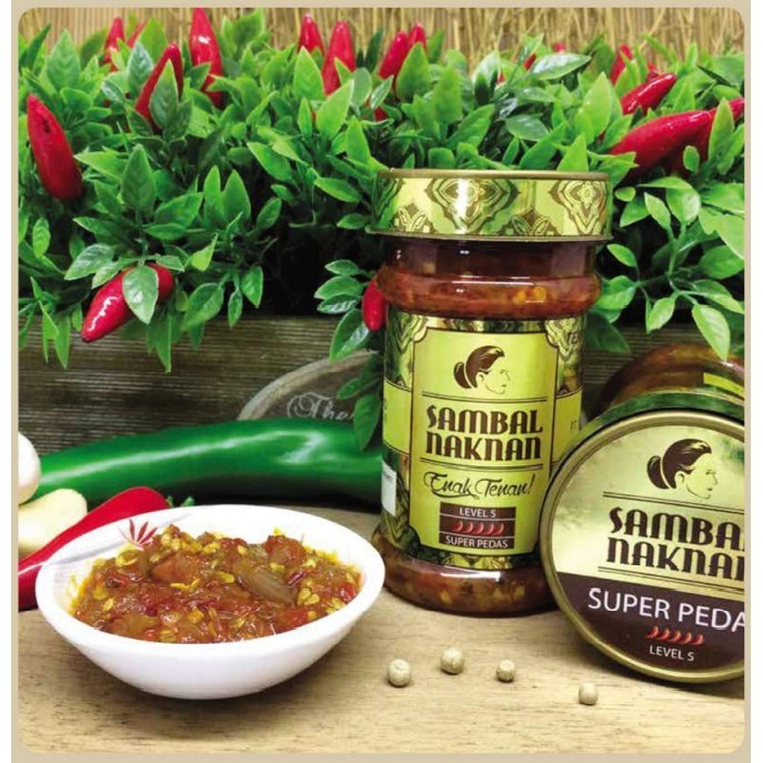 

SAMBAL BAWANG NAKNAN LEVEL 5 KEMASAN BOTOL 140 GRAM - HARGA PROMO