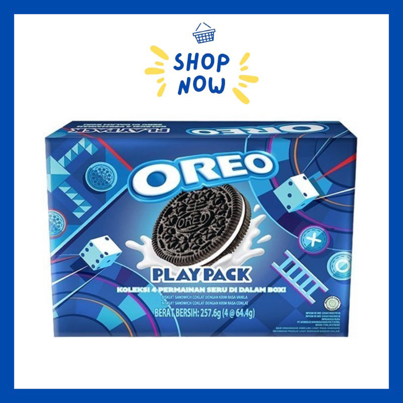 

[TERMURAH] OREO PLAYPACK 4 VARIAN PERMAINAN FREE