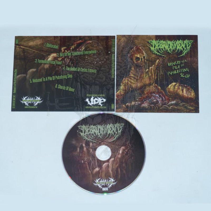 DEBRIDEMENT reduced to a pile - CD IMPORT ORIGINAL