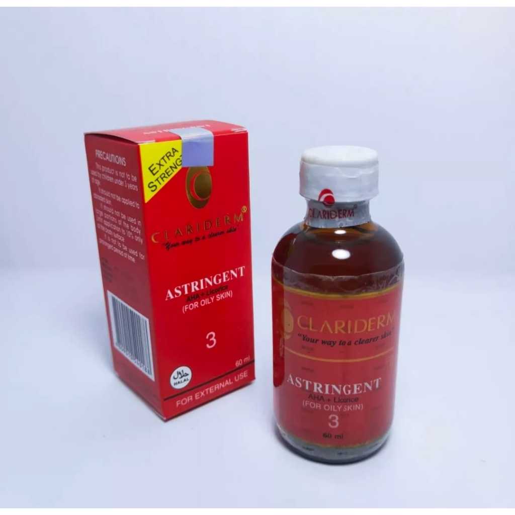 Toner Clariderm Astringent / Clariderm Cair